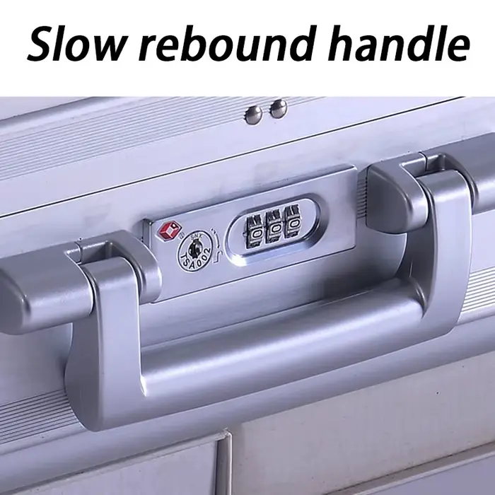 Boîte à outils complète multifonctionnelle en aluminium