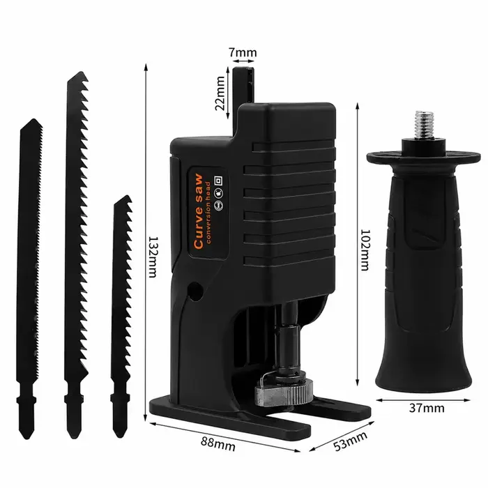 Adaptateur de scie alternative, perceuse électrique vers scie électrique, tournevis, tête de Convers
