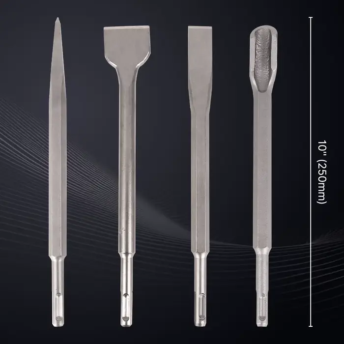 Pelle à tige ronde SDS PLUS de 250mm