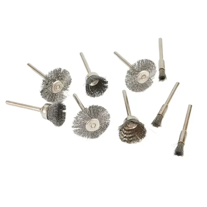 Brosse métallique en acier pour Dremel