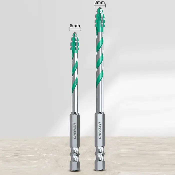 Foret excentrique en dents de scie