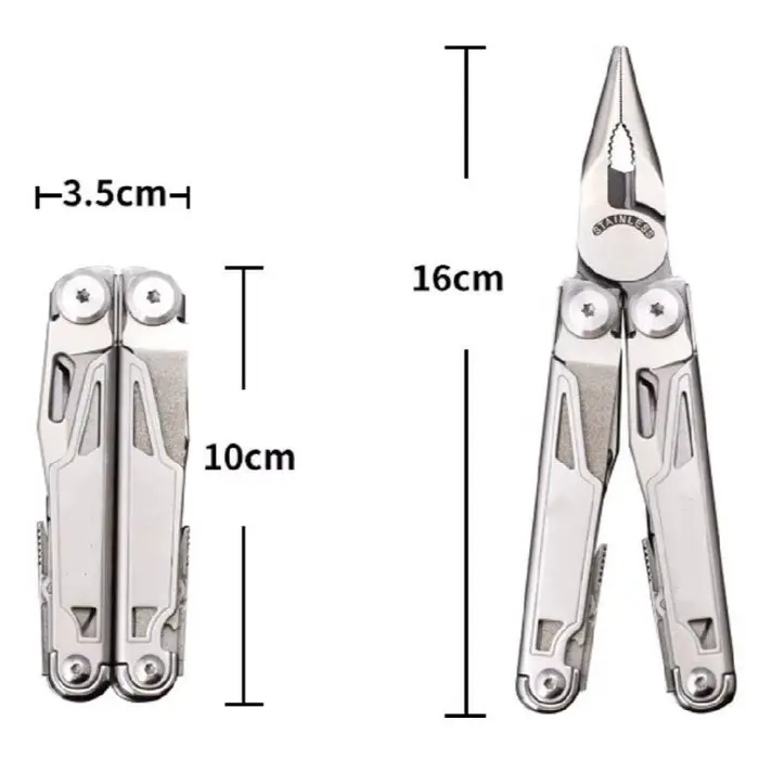 Outils multifonctions Daicamping DL12 DL1 DL3 DL8 EDC, pince multifonctionnelle 7CR17MOV, équipement