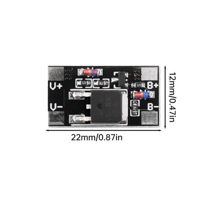 Condensateur de batterie 3V-28V 12a