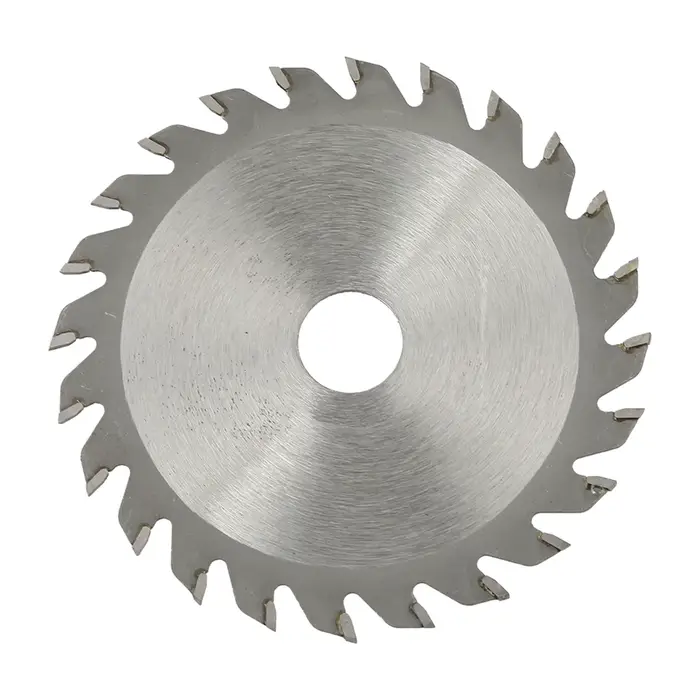 Disque de coupe circulaire en carbure cémenté 85 mm x 15 mm à 24 dents pour outil rotatif de travail du bois