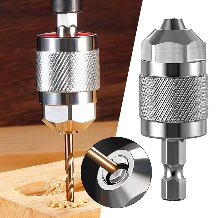 Adaptateur de mandrin de perceuse pneumatique à changement rapide