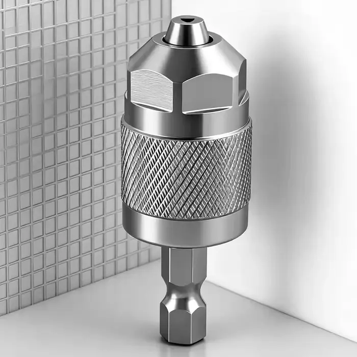 Adaptateur de mandrin de perçage, mandrin de perceuse pneumatique à changement rapide, mandrin à tig