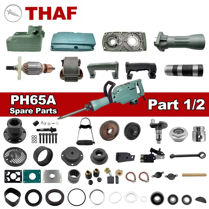 THAF Remplacement Pièces de rechange Outil électrique Accessoires pour HITACHI Marteau A Percussion 
