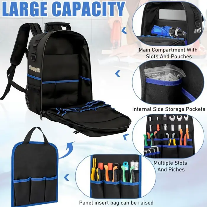 Sac à dos pour outils, sac