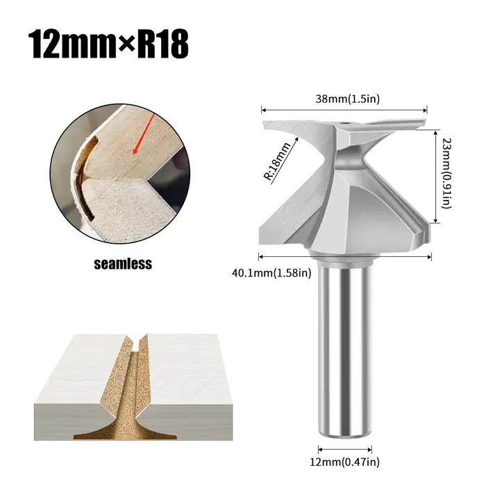Mèches de routeur intégrées R18 R30