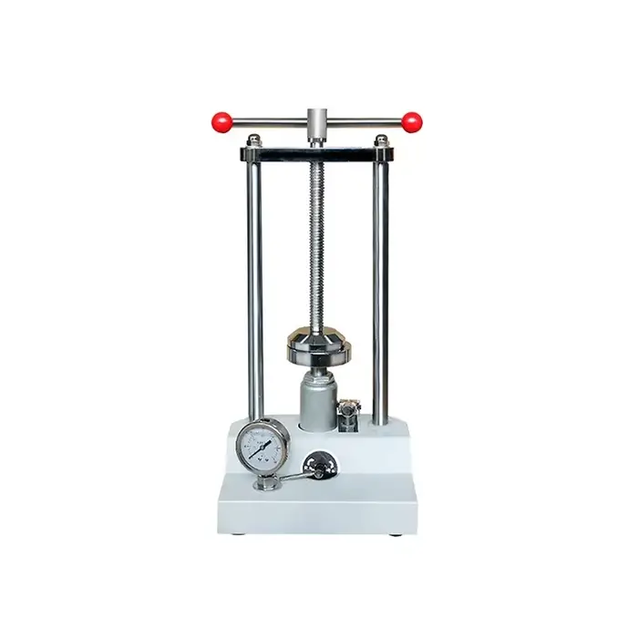 Presse dentaire hydraulique avec manomètre, presse à huile automatique adaptée aux équipements médic