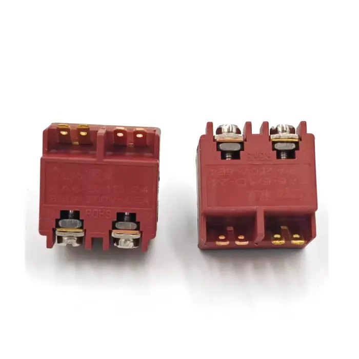 Meuleuse d'angle FA2-5/2W 250V 5A 125ylique/10A DPST momentané NO interrupteur à bouton-poussoir pour Bosch 6-100 GWS6/8-100 S1M-FF03-100A TWS6female