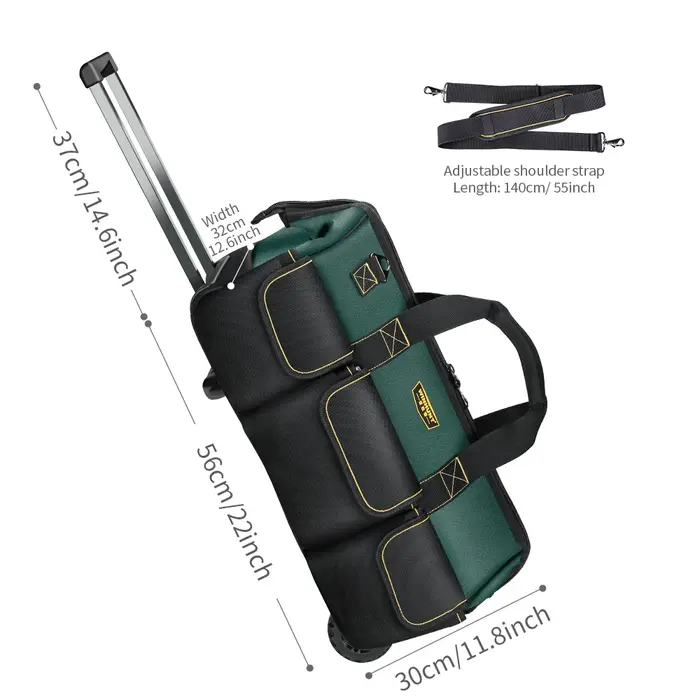 Sac à outils roulant, trousse à outils robuste
