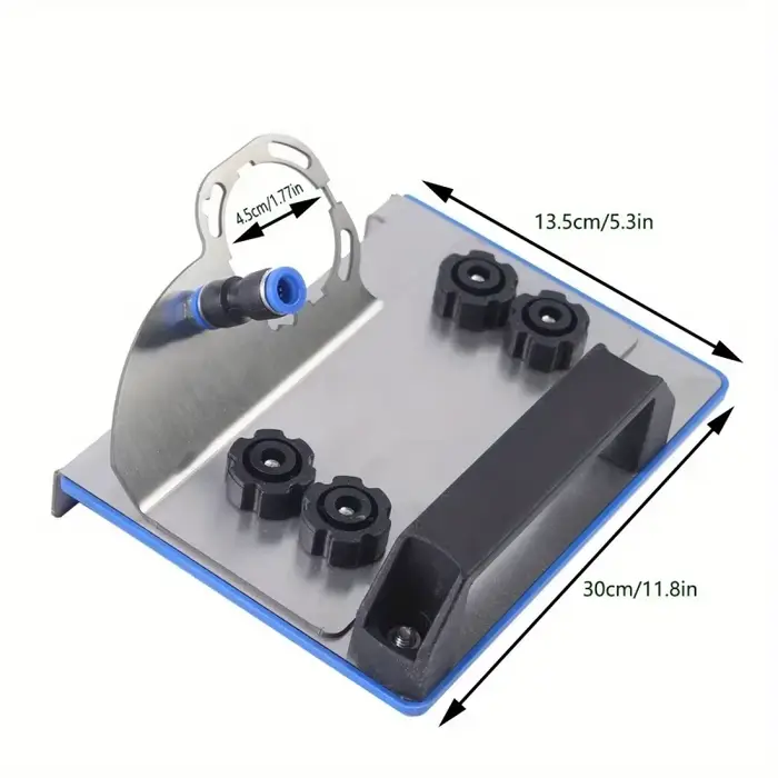 Support pour meuleuse d'angle pour carreaux, outil de chanfreinage à 45 degrés pour la découpe de carreaux, céramiques et pierres, avec support de chanfreinage