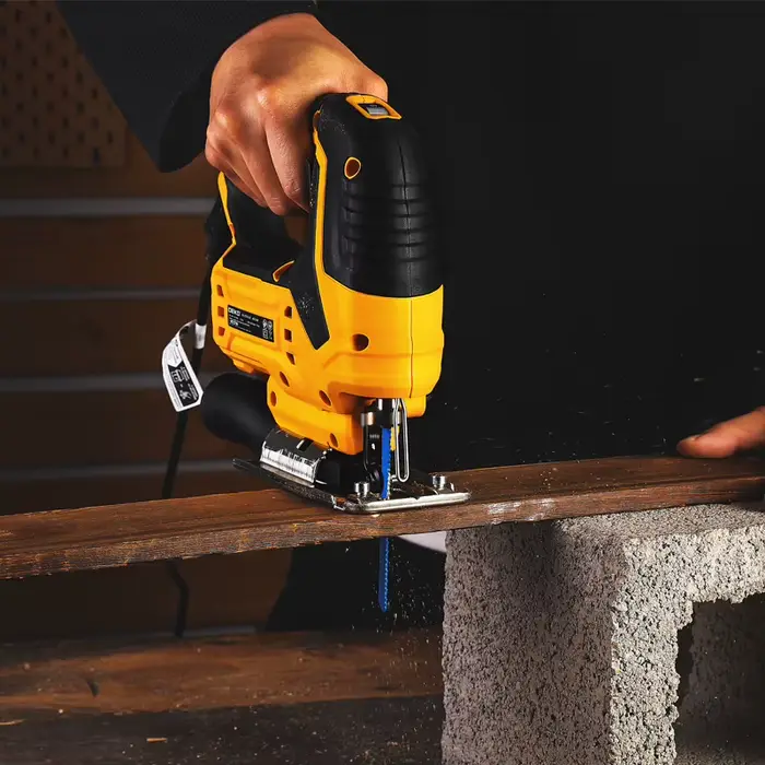550W JIG SAW DEKO 220V outils électriques pour le travail du bois scie électrique avec règle de guidage lame