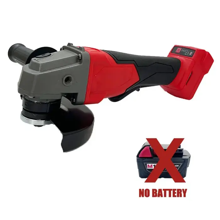 Milwaukee 125mm meuleuse d'angle sans brosse polissage Machine de découpe interrupteur à palette sans verrouillage outil
