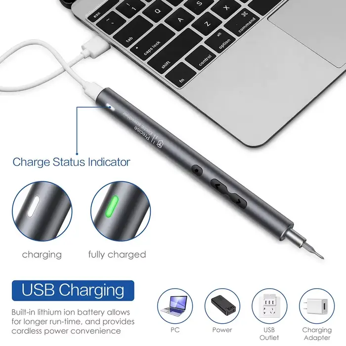 Tournevis électrique, ensembles de précision 62 en 1, Kit d'outils électriques, Mini petites embouts