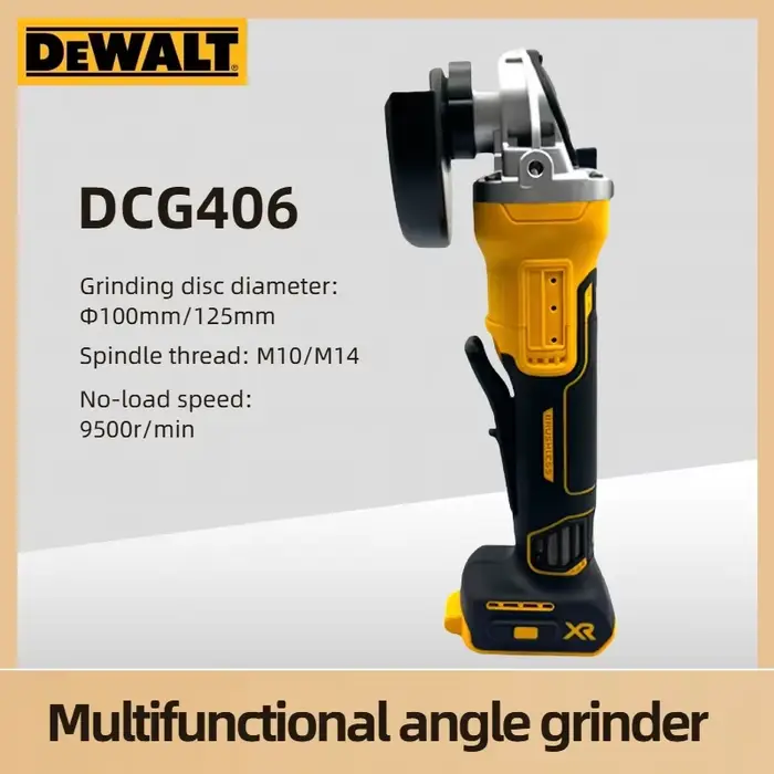 Dewalt DCG406 125/100mm Meuleuse d'angle sans fil sans balais 9000RPM