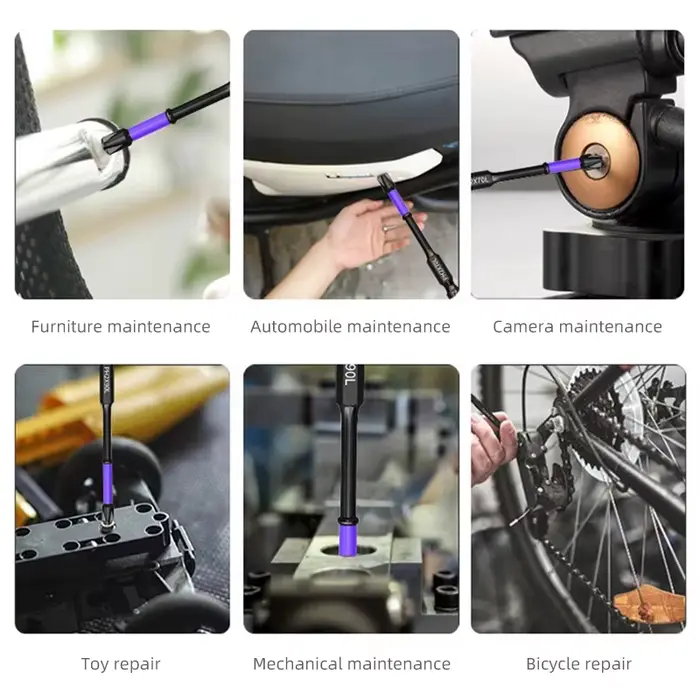 Jeu de vis de perceuse à main électrique