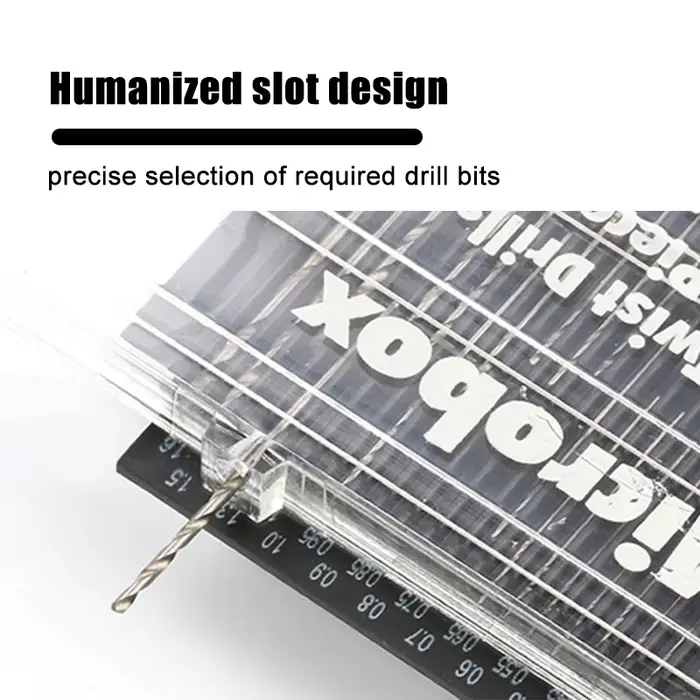 Mini perceuse hélicoïdale de meulage complet 0.3-1.6mm