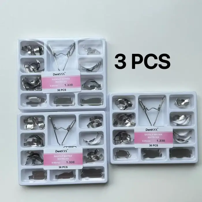 Kit de 36 matrices de selle 0,05 mm pour clips de formage sectionnels n° 1330
