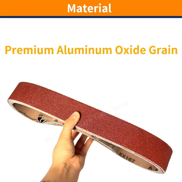 10 pièces 760*40mm bandes abrasives