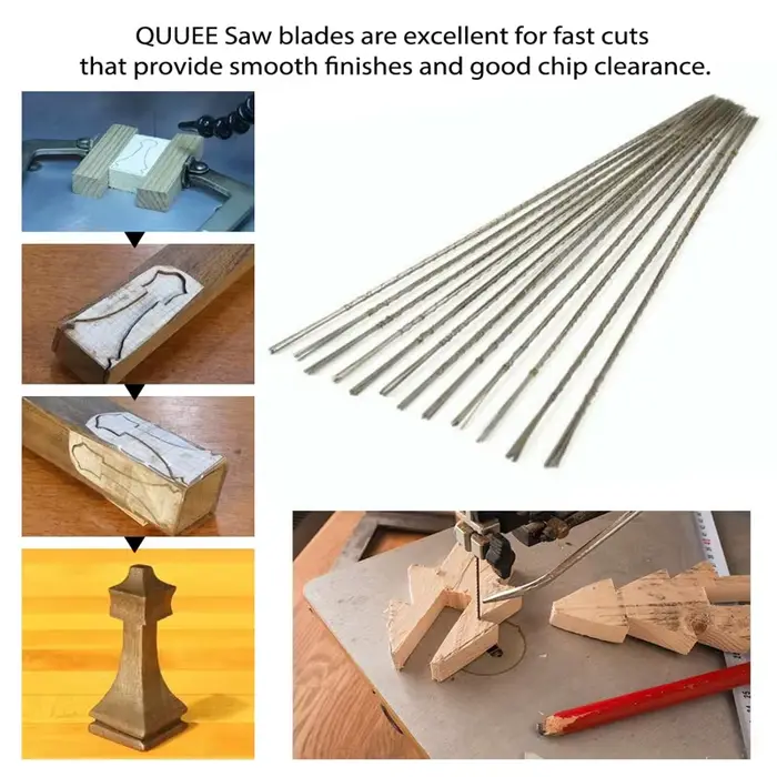 Lames de scie à bijoux pour la coupe du métal/le bois