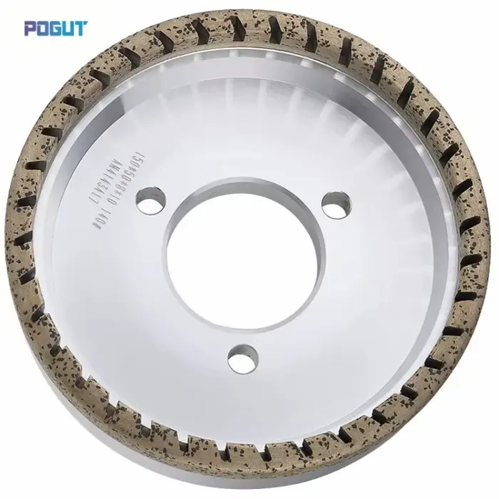 Meule segmentée intérieure de haute qualité 150*8*10, roue Abrasive pour Machine à bord droit en ver