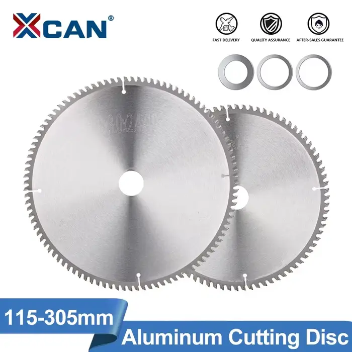 XCAN lame de scie disque de coupe en aluminium lame de scie circulaire en carbure pour couper le mét