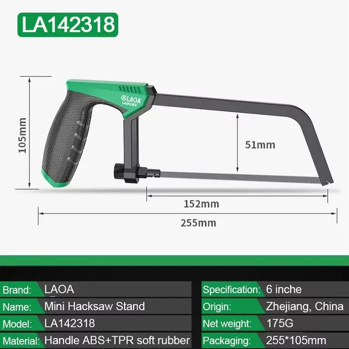 LAOA Mini scie à métaux portable - Petite