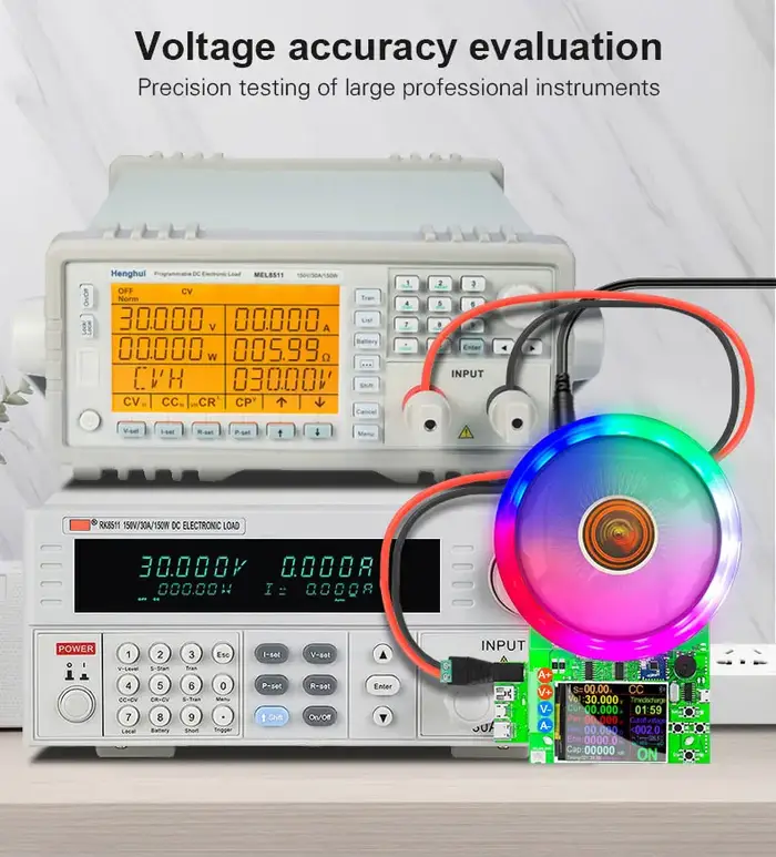 DL24/P couleur 2.4 "DC USB testeur charge électronique batterie au lithium capacité moniteur décharg