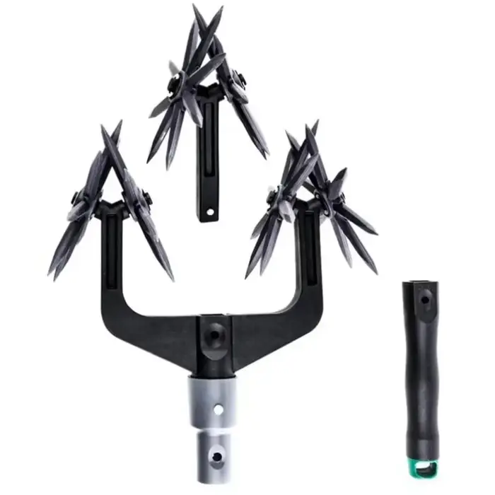 Cultivateur rotatif découseur de pelouse de jardin