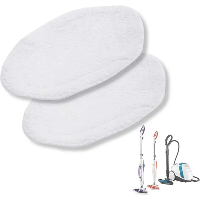 Serpillières Microfibres pour Polti Vaporetto Smart 35_Mop, Smart 40_Mop, Smart 100, SV400 _ Hygiene