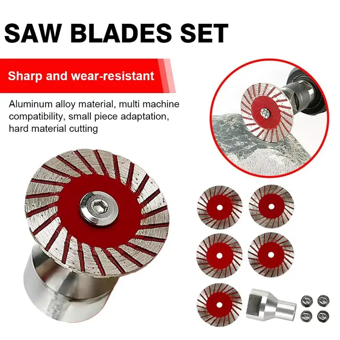 Lames diamantées segmentées pour meuleuse d'angle