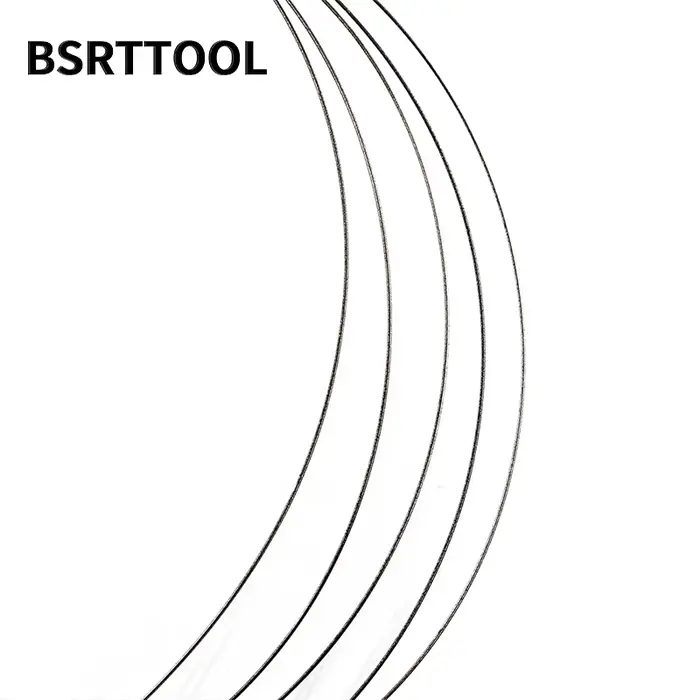 BSRTTOOL 1mm Superfine diamant fil de coupe outil de bricolage lames de scie Jade métal marbre granit pierre verre bois bijoux