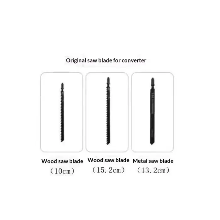 Ensemble d'outils électriques pour la découpe du bois, du PVC, des tuyaux en acier avec scie sauteus