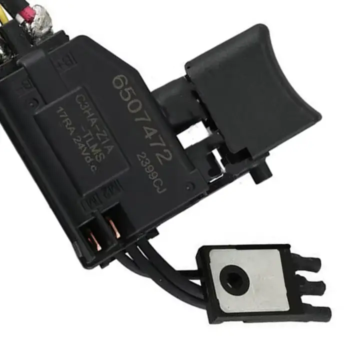 Joli de perceuse électrique avec bouton poussoir de contrôle de vitesse