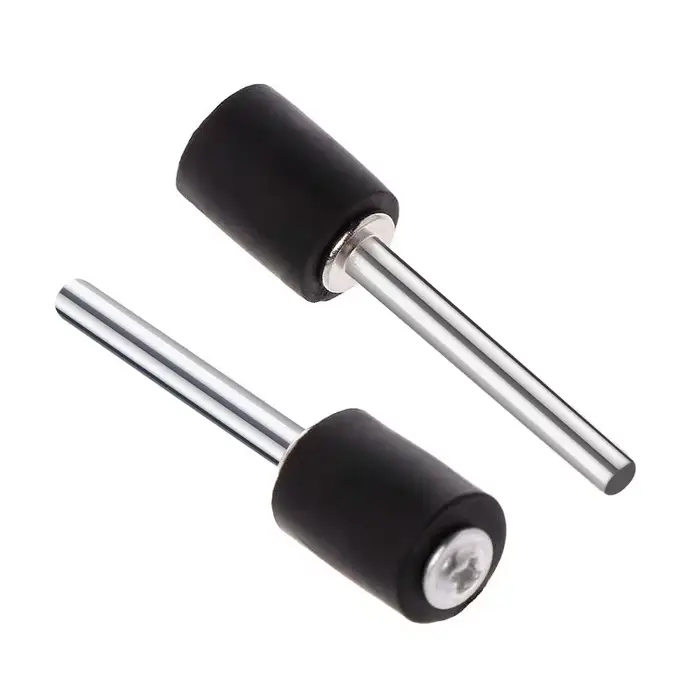 XCAN 6 pièces mandrins à tambour en caoutchouc tige de 1/8 pouces pour accessoires Dremel outils rot