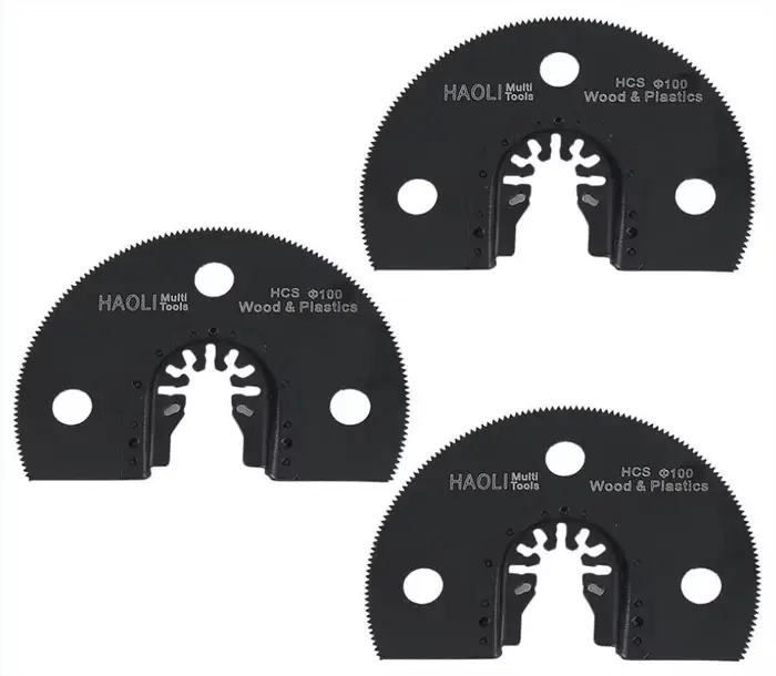 Lames de scie circulaire HCS NEWONE à changement rapide de 100 mm pour outils électriques oscillants