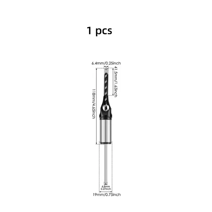Adaptateur de foret à trous carrés pour outils électriques - Accessoire professionnel - Scie cloche