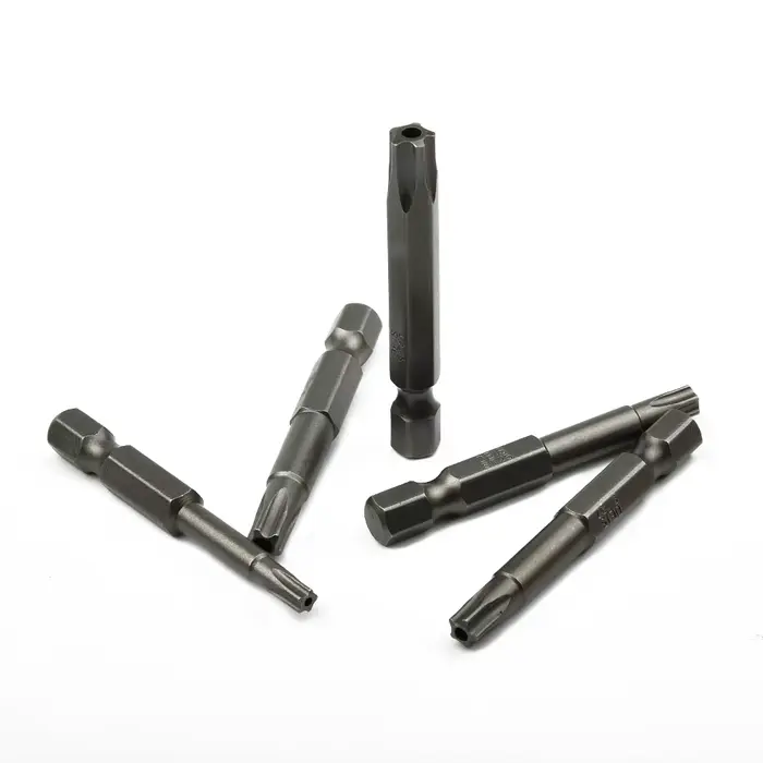 Jeu d'embouts d'entraînement Torx à 5 points de 50mm, 8 pièces, Kit d'embouts de tournevis électriqu
