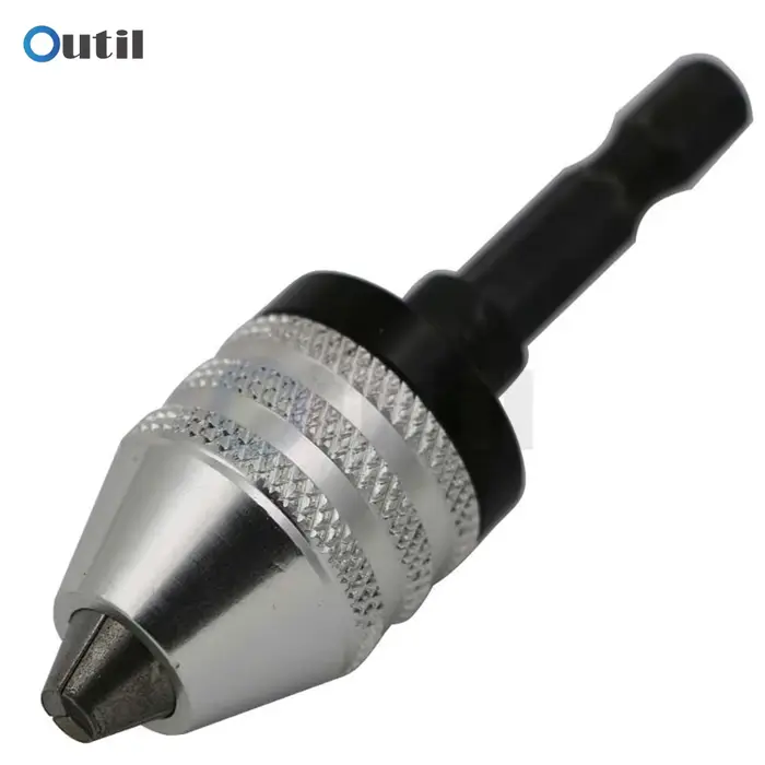 Mandrin de perceuse, tournevis sans clé