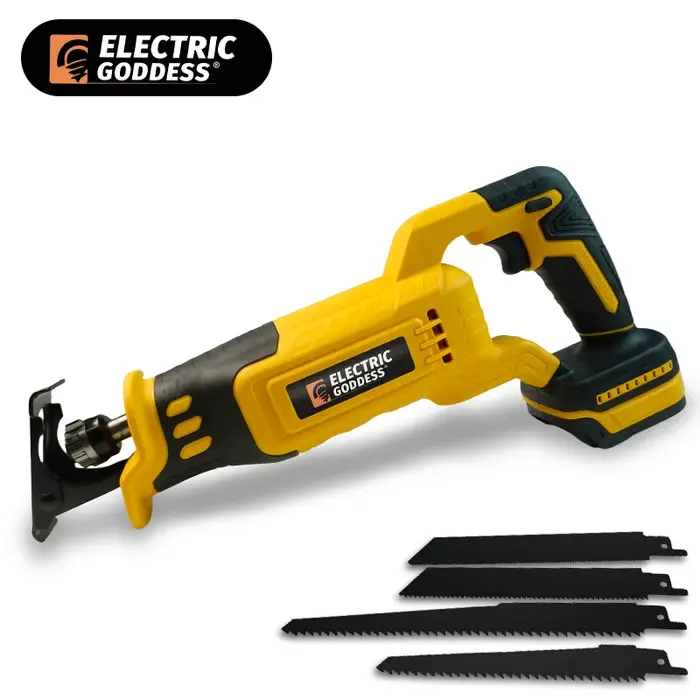 Scie alternative électrique de déesse 3000W pour la broche de batterie Dewalt 20V Outil