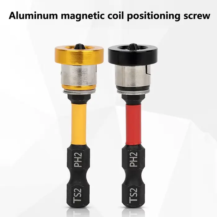 Embouts de tournevis de positionnement de 50mm, embouts de vis pour cloisons sèches, plaques de plâtre, vis de localisation de têtes de lot, outils de perçage