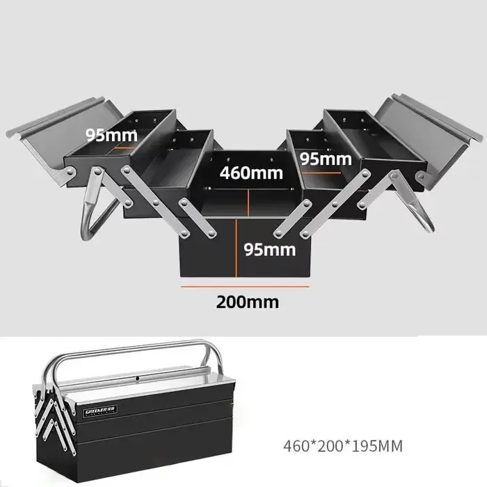 Boîte de rangement multifonctionnelle pour pièces d'électricien