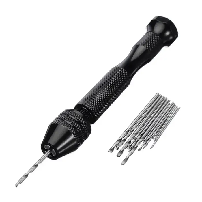 Mini perceuse à main en Micro aluminium avec mandrin sans clé