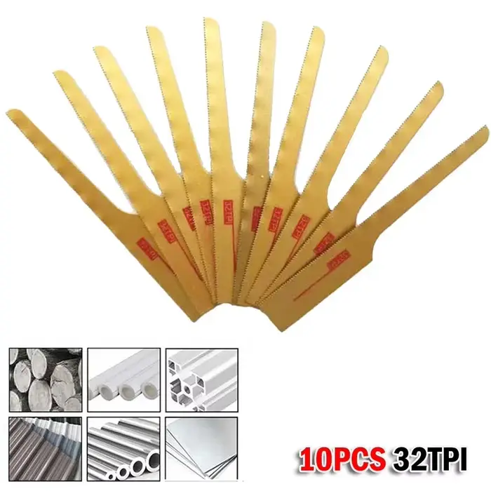 Lames de scie pneumatique, outils de scie à lime pneumatique, Mini lame de scie à Air 32TPI pour piè