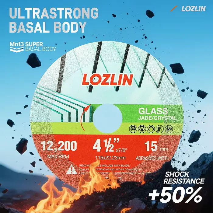 LOZLIN – lame de scie multifonction en diamant brasé