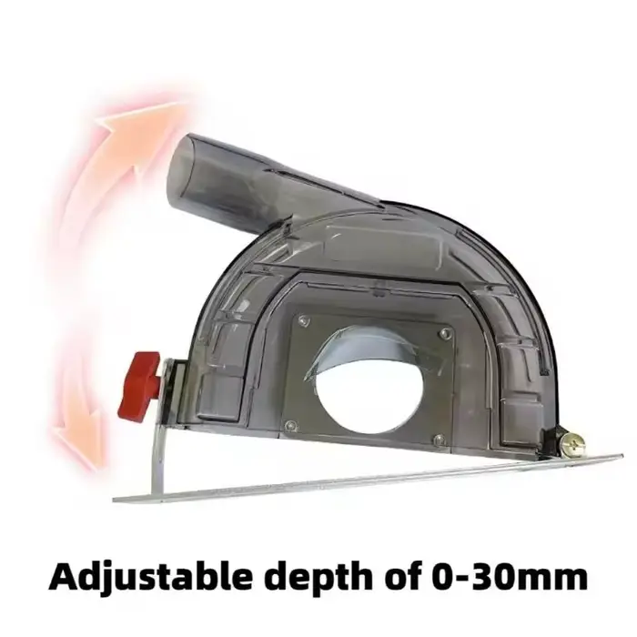 Meuleuse garde modifiée machine de découpe cache-poussière 100 machine de polissage sans poussière m