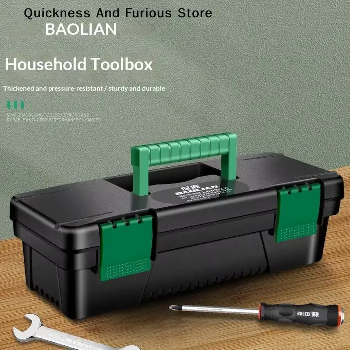 【TO】 Boîte à outils en plastique de 10 pouces