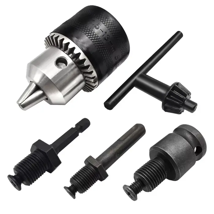 1.5-13mm convertisseur de mandrin de forage précis 1/2 "-20UNF adaptateur de changement rapide de filetage SDS-Plus tige 1/4" hexagonale